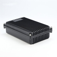 AP Bridge Amplifier Enclosure, Cast Aluminum Waterproof Box, Black, 260x167x68 Outdoor Network Bridge Amplifier Box