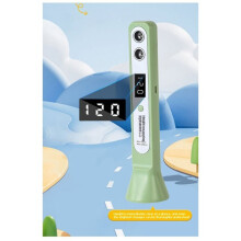 Portable Rechargeable Ultrasonic Stadiometer for Accurate Height Measurement Digital Height Gauge with LED Display Green