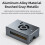 For RDK X5 Shell Main Control Chassis with Cooling Fan Protection Support Camera Installed for RDK X5 Robot Car Board 3