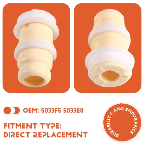 2 PCS 5033F5 5033E8 for  508  C5 Front  Cushion Buffer Block Rubber Buffer 2