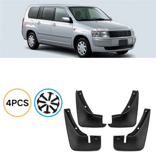 4 Pezzi Parafango Auto Paraspruzzi Paraspruzzi Parafango Parafango per  Probox 2002-2008 Accessori Auto 1
