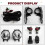 Car Front Bumper Light Fog Light Set Assembly for  Yaris 2018-2020 2