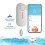 Tuya WLAN-Wasserleckage-Sensor mit Sirene und  Life App 2