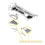 1 Pair Air Filter Elements Charcoal Pollen Filter Kits 3D1819619A 3D1819620B for    GTC 6.0 2