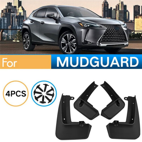 4 Pezzi Parafango Auto Paraspruzzi Paraspruzzi Parafango Parafango per  UX 2019-2021 Accessori Auto 1