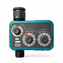 Water Timer for Outdoor Garden Hose, Hose Timer with Rain Delay/Manual Mode Automatic Drip Irrigation Controller System