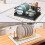Foldable Diatomaceous Stone Bath Mat, Absorbent, Non-Slip, Quick Drying, Easy to Clean - Ideal for Bathroom and Kitchen 5