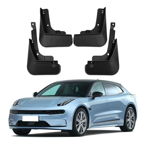 4 Pezzi Parafango Auto Paraspruzzi Paraspruzzi Parafango Parafango per Zeekr 001 2021-2023 Accessori Auto 2
