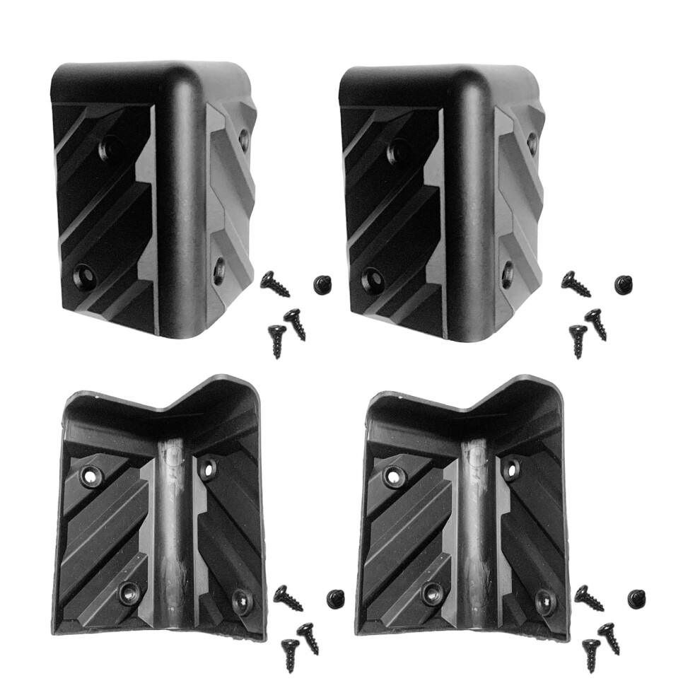 4Pcs Speaker Angle Protector Plastic Furniture Hardware Home 7704001287660