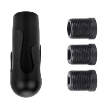 Bouton de changement de vitesse de Style crème glacée à la-Noir