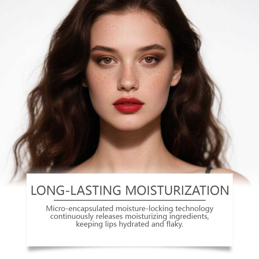 Red Zephoco Lip Plumping Balm Mild, Moisturizing, Non-Greasy, Water-Glossy Glass Plump Lip Balm