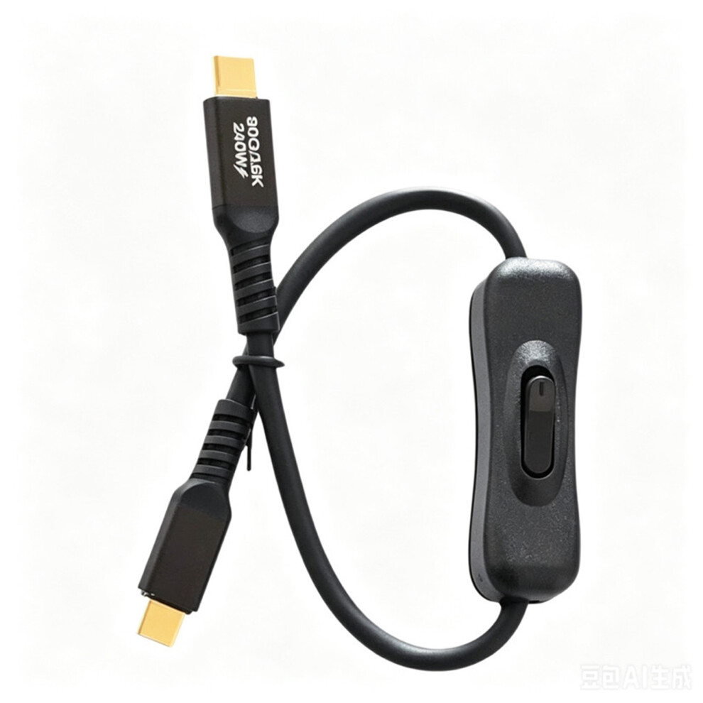 Fast Speed Usb C To Usb C Adapter Cable 120Gbps Data 16K-0.5M 7704001286885