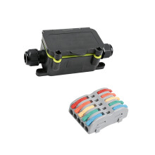 MultiCores Waterproof Joint Cable Connector For Photovoltaic-3