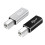 Metal USB Type C To Square Plug Adapter Electric-straight head 1