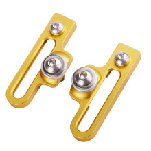 Aluminum Alloy Extension C Caliper Adapters Bike Brake-Gold