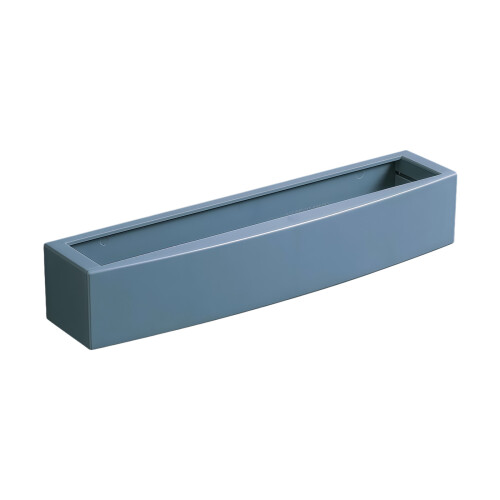 Wall Mount Shoe Rack Plastic Storage Shelf For Compact-Gray