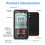 NJTY T5  Digital Multimeter 6000 Counts Auto-Ranging 600V AC/ Voltage Current Capacitance Temperature Tester 6
