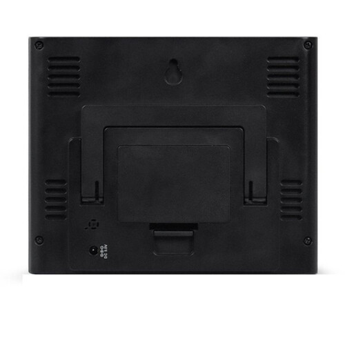 Digital Weather Clock with Touch Screen Technology for Indoor Outdoor Temperature Humidity Range Monitoring Function 1