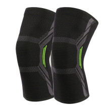 Nylon-Sport-Kniebandagen 1 Paar Green S
