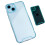 Lichtgevende mobiele hoes Blue  iPhone 14 1
