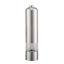 Electric Salt Pepper Grinder Set One Handed Operation Stainless Steel Spice Mill with Light Automatic Pepper Grinde