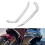 Front Vertical Vent Decorative Trim Chrome for  Goldwing 1800 GL1800 2018-2024 Accessories 2