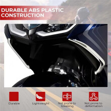 Front Vertical Vent Decorative Trim Chrome for Goldwing 1800 GL1800 2018-2024 Accessories