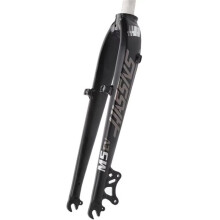 HASSNS MTB Starrgabel Aus Aluminiumlegierung, 26/27,5 Zoll, für Scheibenbremse, V-Bremse, Gerades Rohr, 28,6 mm, Fahrradzubehör A