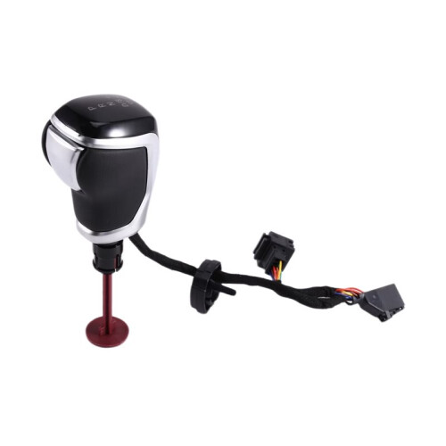 LED Gear Shift Knob Automatic Gearbox Transmission Shifter Handle with Red Light for   MK7  B8  Mk2