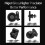 Extruder Gear Kit for  Centauri Wear Resistant High Proformence SKD11 Material Gear for Centauri Carbon 3 Pcs 4
