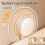 Wall-Mounted Aluminum Bathroom Shelf with No Drill Suction Cup Adhesive 4