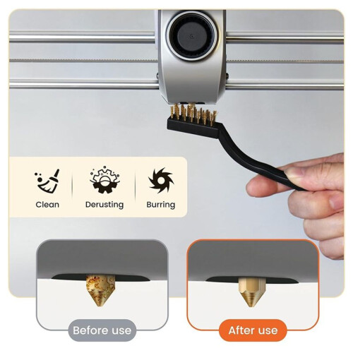 3D Printer Nozzle Cleaning Kit Printer Cleaning Kit Nozzle Cleaning Needle Cleaning Brush