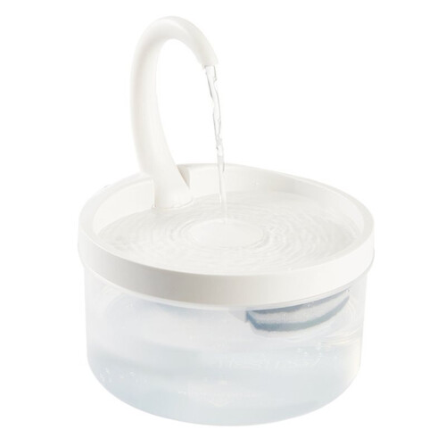 Quiet USB Drinking Fountain for Cats, 2L Adjustable Automatic Water Dispenser for Pets