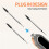 USB Digital Soldering Iron Intelligent Temperature Adjustable Type-C Charging Soldering Iron Kit Welding Tools DC5V B 9