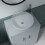 NES Home Nes Home 600mm Grey Moisture Resistant Vanity Cabinet Worktop 2
