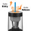 Automatic Electric Pencil Sharpener for 6-8mm Pencils,Supports Triangular Round Pencils,Compact Safe School White 7