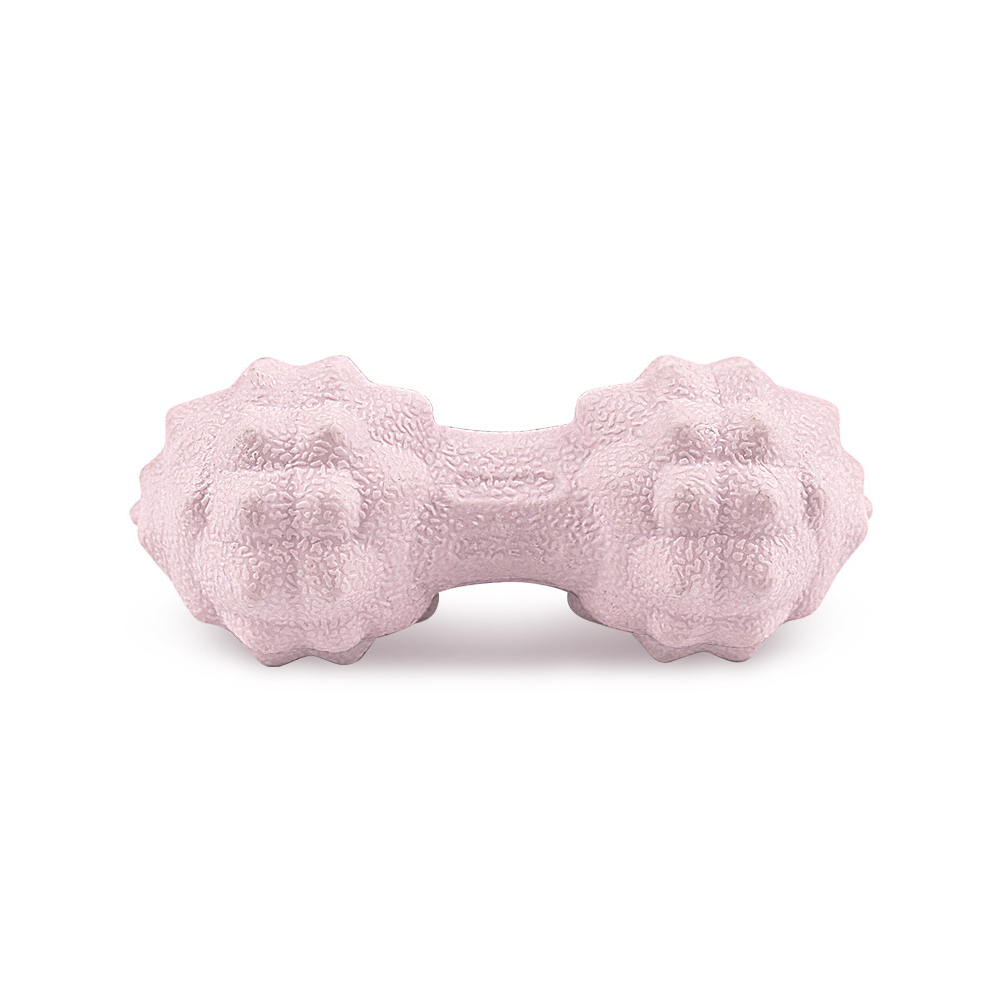 Inf Pink Tpr Peanut Massage Ball For Deep Tissue Muscle Massage