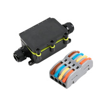 Waterproof Electrical Connector For Outdoor Lighting With-2