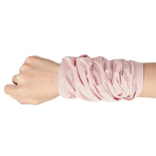 Upgraded Meshes Breathable Sports Wristband Adjustable-Pink