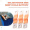 8Pcs High-Grade Nickel-Plated Copper Bus Bars for Solar Power and Deep Cycle Battery 6