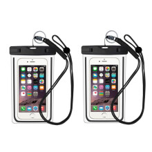 Wasserdichte Handyhülle - universal - schwarz 2er-Pack