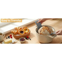 Sourdough Silicone Bread Sling for Dutch Oven Round Silicone Baking Mat Non-Stick Bread Sling Bread Baking Accessories B