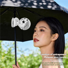 Portable Clip Fan, 3 Speed Quiet 360 Rotate, Cooling Fan for Desk Table Stroller Camping Women
