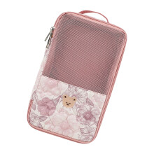 Multifunctional Diaper Holder With Straps Roomy-pink flower