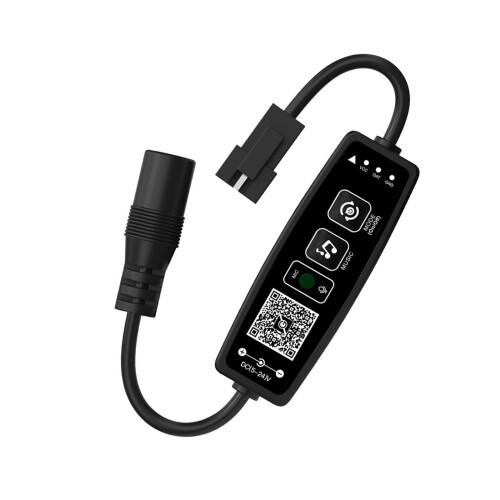 Wireless Bluetooth-Compatible RGBIC LED-D C With buttons