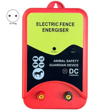 1.5J 12kV Electric Fence Energiser, High-Voltage Pulse Controller and Portable Fence Charger for Farm Ranch EU PLUG