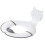 Foldable Toilet Seat For Potty Training Compact Size-White 1