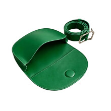 PU-golfheuptas met riem voor golfballen en accessoires,-Groente