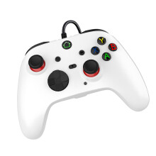 Ergonomische, uiterst nauwkeurige gamingcontroller met-Wit