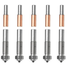 Voor QIDI 4 Nozzles van Gehard Staal (0,8 mm) met Snelsluiting, 3D-Printeronderdelen